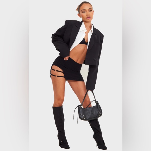 BNWT Ring Detail Mini Skirt - Picture 2 of 7